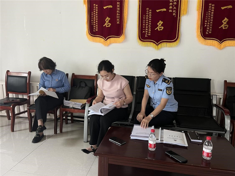 新源执法大队深入推进交通运输执法领域突出问题专项整治