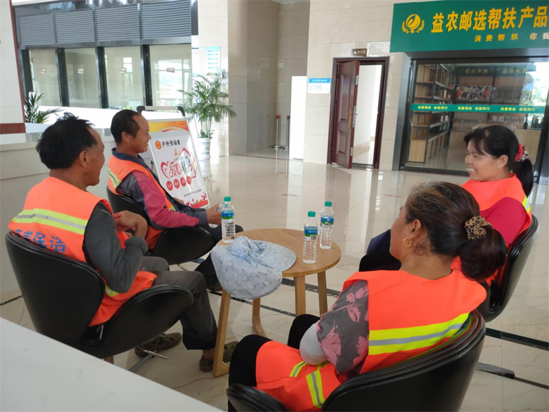 江西萍乡湘东区户外劳动者爱心驿站让城市更有温度